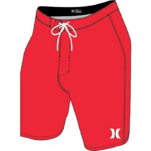 Hurley O&O Solid 20 Boardshorts voor heren, Rood (Unity Red), 42