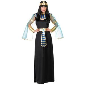 Boland - 8-delig Egyptisch godinnenkostuum, verkleedkostuum voor themafeesten en carnaval, koningin, kostuumset