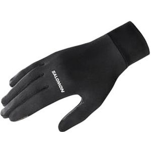 Salomon Cross Warme uniseks handschoenen, gemak, trailrunning, wandelen, ademende warmte en algemeen slim ontwerp, zwart, S