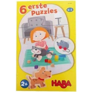 HABA 6 eerste puzzels – huisdieren