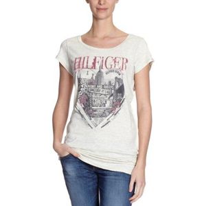 Tommy Hilfiger dames t-shirt slim fit, 1657609761/ely cn tee s/s