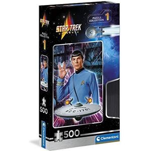 Clementoni - Star Trek, Puzzel 500 Stukjes High Quality Collection 1 van 4, Puzzel Voor Volwassenen en Kinderen, 14-99 jaar, 35140