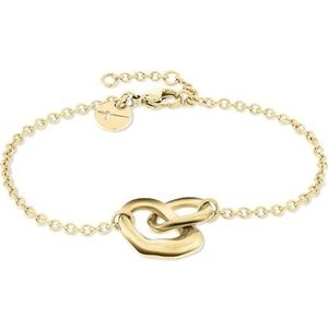 Tamaris - Armband - Goud - Roestvrij Staal - Organische Bedels