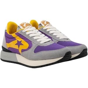 Replay Fiber W Mix Sneakers voor dames, grijs, violet, 41 EU, 3330 Grijs Violet, 41 EU