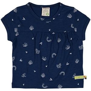 loud + proud Unisex Kids Slub Jersey met print, GOTS-gecertificeerd T-shirt, ultramarijn, 86/92, Ultramarijn