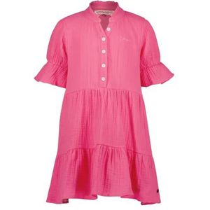 Vingino Girls's PEMMA Casual Dress, Electric Pink, 16, Electric Pink