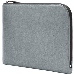 Incase Facet Sleeve Case voor Apple MacBook Pro 13"" & Air 13"" & 12""/13"" notebooks/tablets [uit 100% gerecycled twill (polyester) I 2 binnenzakken I waterafstotende buitenkant I EVA gevoerd ] grijs