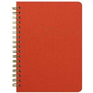 Letts Schets A6 academische 21.22 dag naar een pagina met afspraken dagboek - oranje