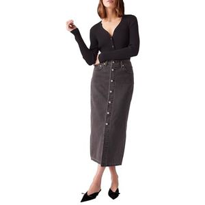 Levi's Dames Button Midi Rok Rok, Can We Pretend, 31W