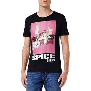 SPICE GRILS T-shirt voor heren, zwart, L