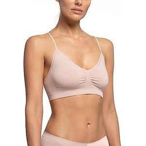 POMPEA Brassiere Naadloze beha voor dames, Basic Skin, L/XL