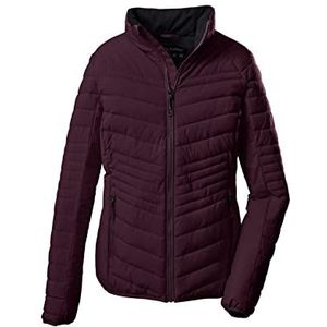 killtec dames Gewatteerd jack/jack in donslook met opstaande kraag KOW 60 WMN QLTD JCKT, plum, 36, 38640-000