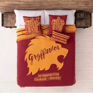 Belum Harry Potter deken, jaquarddeken, 180 x 240 cm, Gryffindor Value deken, voor Harry Potter-bed, deken voor alle soorten toepassingen