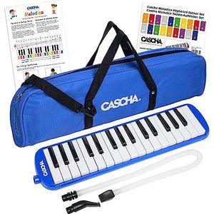 CASCHA Melodica Blue (incl. koffer en mondstuk)