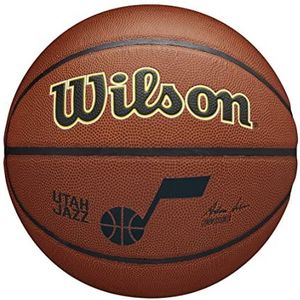 Wilson NBA Team Alliance Utah Jazz Ball WZ4011902XB, vrouwen, mannen, bruin, 7 EU