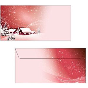 SIGEL DU033 enveloppen Kerstmis ""Silent Night"", DIN lang (110x220 mm), 50 stuks