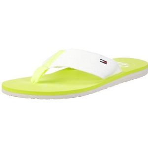 Tommy Jeans Sea 4, slippers voor dames, Gelb Blanc Neon 068, 36 EU