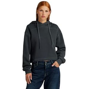 G-STAR RAW - Overdyed Loose Hooded Sweater - Zwart