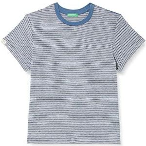 United Colors of Benetton T-shirt voor kinderen en jongens., Blauw 904, 18 Maanden