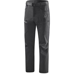 Black Crevice Trekkingbroek voor heren, wandelbroek voor heren, outdoorbroek, waterafstotend en sneldrogend, duurzame en ademende outdoorwandelbroek met praktische zakken