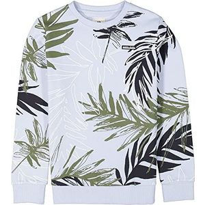 Garcia Sweatshirt voor jongens, Light Mist, 128/134 cm
