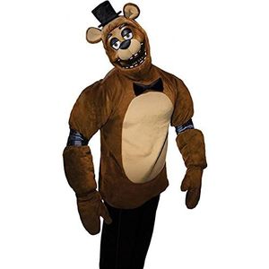 Rubie's officiële Adult Five Nights At Freddy's Costume Freddy - X-Large