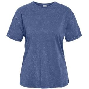 Nmbrandy Washed S/S Top JRS Noos, Dutch Blue., XS