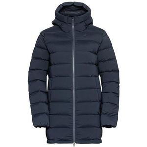 Odlo Dames ASCENT N-THERMIC HOODED jas, donker saffier