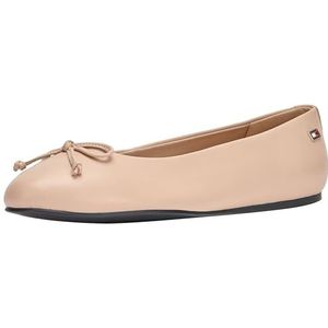 Tommy Hilfiger Elegante Essential Chic Balletpumps voor dames, Roze Misty Blush, 37 EU