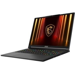 MSI - Stealth A16 AI+ A3HWFG-002NL - Gaming Laptop - Zwart - 16 inch - Ryzen AI 7 350 - RTX 5060