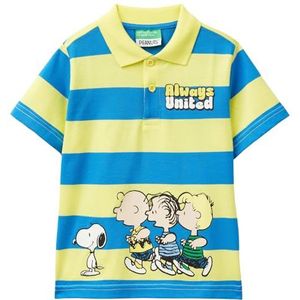 United Colors of Benetton Poloshirt voor kinderen en jongeren, Geel, 18 mesi