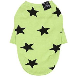 Puppy Angel Honden-T-shirt motief ster groen maat XXL