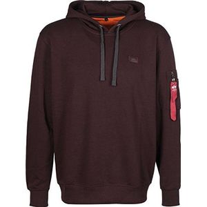 Alpha Industries X-Fit Hoody voor heren Deep Maroon 3XL