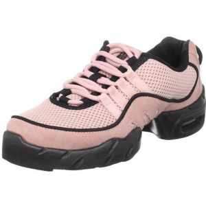 Bloch Dans Boost DRT suède en mesh split zool dans sneaker, Roze, 41.5 EU