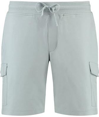 Key Largo - Destiny - Cargobroek - Lichtblauw - Sweatstof, Regular Pasvorm, Knielengte