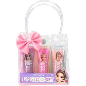 Depesche 12656 TOPModel Snap Shots - lipglossenset voor kinderen met 3 aangenaam geurende lipglosses in roze, roze en paarse tinten