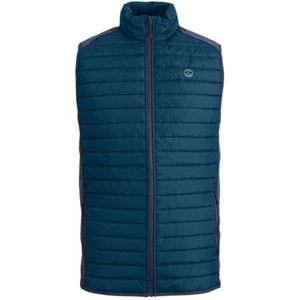 Bestseller A/S Heren JJEMULTI bodywarmer Collar NOOS vest, Sailor Blue, S, sailor blue, S