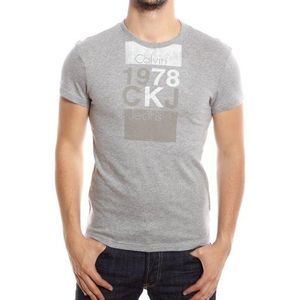 Calvin Klein Jeans CMP52N JY600 T-shirt voor heren, grijs (M92), 54 NL (M)
