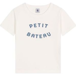 Petit Bateau Jongens A0amo T-shirt, Marshmallow, 10 jaar, marshmallow, 10 Jaar