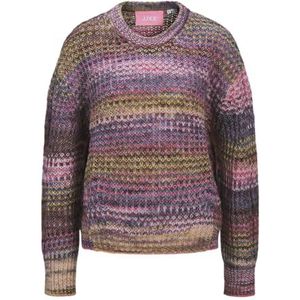 Jack & Jones - Simone Space Dye - Gebreide Trui - Ronde Hals - Lange Mouwen