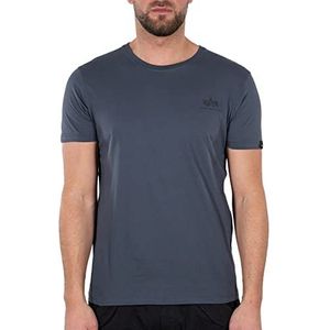 Alpha Industries T-shirt met rugprint voor heren Greyblack/Black