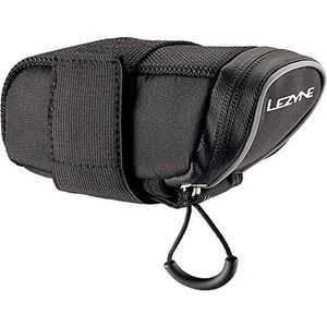 Lezyne Unisex volwassen zadel trainer loopfiets tas zadeltas Micro Caddy, zwart, S