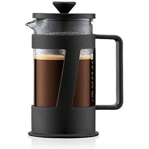 BODUM Crema 3 Cup Franse pers koffiezetapparaat, zwart, 0,35 l, 12 oz