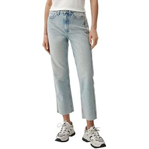 s.Oliver Dames jeansbroek 7/8, Karolin Straight Leg, 52z4., 36