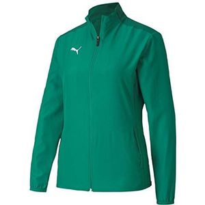 PUMA Damen teamGOAL 23 Sideline Jacket W Trainingsjacke, Pepper Green-Power Green, S