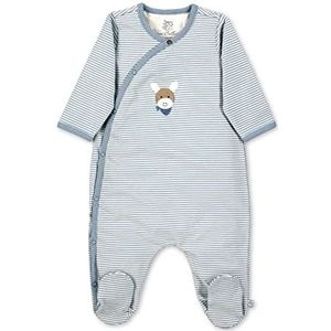 Sterntaler Baby-jongens GOTS Emmi romper, lichtblauw, 74