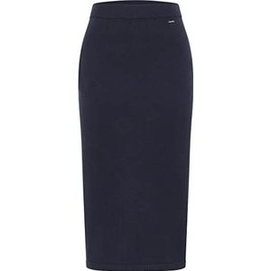 TYLIN Gebreide rok voor dames, marineblauw, XS-S