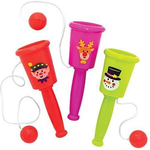 Baker Ross AX452 Mini Kers Bal Spelletjes - Pack Van 8, Onze Spelletjes Zijn Perfect Voor Feestelijke Activiteiten, Feesten Of Kerstavondgeschenken