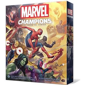 Fantasy Flight Games Marvel Champions: het kaartspel, strategiespel en coöperatieve superhelden, vanaf 14 jaar, 1 tot 4 spelers, 45-90 minuten per spel, Spaans