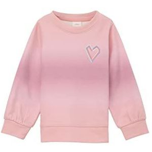 s.Oliver Meisjes-sweatshirt, lange mouwen, roze, 116/122 cm